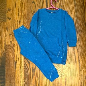 Polo Ralph Lauren blue sweatsuit